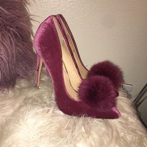 Velvet Pumps